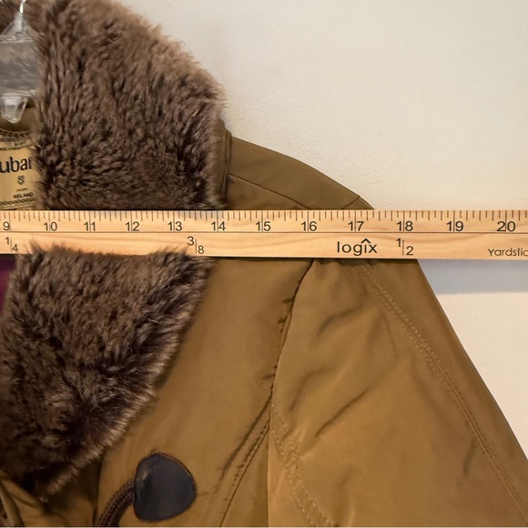Dubarry of Ireland Keyes Parka Down Filled Faux Fur Collar Coat Women’s US 10 - Picture 10 of 16